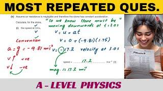 Kinematics Graphs | Past Paper Practice