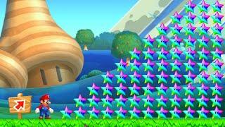 Can Mario Collect 999 Rainbow Stars in New Super Mario Bros. U?