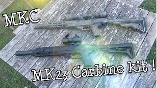 Airsoft MK23 carbine kit - 3D printed kit - assembly