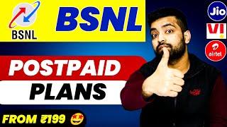 BSNL Postpaid Recharge Plans, Charges, Family, OTT, 4G 5G ️ Better Than Jio, Airtel, VI?