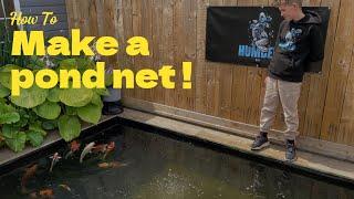 Expert Tips for Designing a Koi Pond Net #koi #fish #koipond