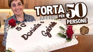 TORTA DA CERIMONIA PER 50 PERSONE Ricetta Facile - Fatto in Casa da Benedetta