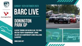 BARC LIVE | Donington Park GP | October 15th 2023