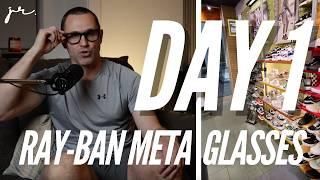 New Ray-Ban Meta Smart Glasses: My First Day Experience | Ray Ban Meta Review