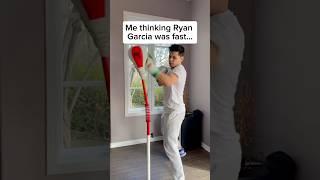 I thought Ryan Garcia WAS fast until this…