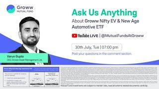 Ask us anything about Groww Nifty EV & New Age Automotive ETF