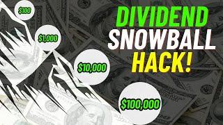 Easiest and Fastest Way To Increase Your Dividend Snowball