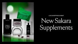 Live Shopping with Sakara | New Sakara Supplements