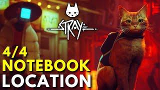 STRAY - How to find All Momo Notebooks Location | Full Walkthrough (Stray Guide)