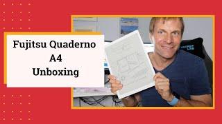 Fujitsu Quaderno A4 eInk Unboxing
