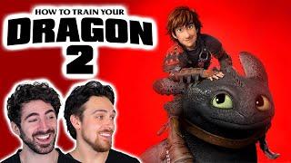 First time watching *HOW TO TRAIN YOUR DRAGON 2* (it slaps)