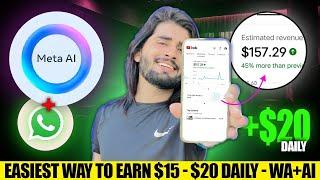 how to make money through whatsapp meta Ai | earn money through whatsapp