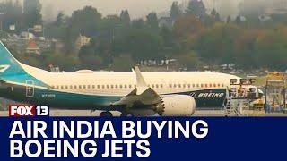 Air India reveals massive orders for 470 Boeing, Airbus jets | FOX 13 Seattle