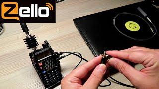OPERATING ANY RADIO OR REPEATER USING ZELLO AND FIXING THAT UV5R TRANSMIT PROBLEM