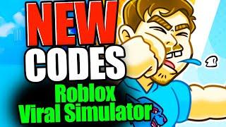 Viral Simulator CODES - ROBLOX 2023