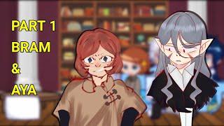 [UNFINISHED] vampires related characters react to each others | part 1/3 Bram & Aya(bsd)| gacha club