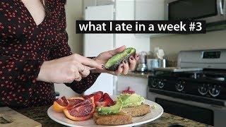 What I eat in a week as a college student (easy + vegan)