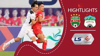 Becamex Bình Dương vs HAGL - Công làm thủ phá | Highlights V-League 2020