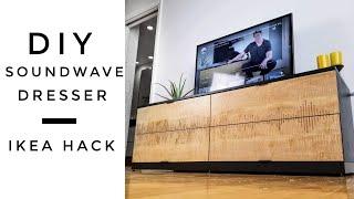 DIY “Soundwave” Media Center / Dresser | IKEA HACK