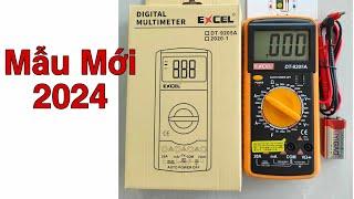 Excel DT-9205A | Mẫu mới nhất 2024 | Đồng hồ đo điện vạn năng điện tử