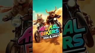 Epic Desert Animal Bikers Drift! 