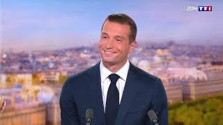 Jordan Bardella était l'invité du 20h de TF1