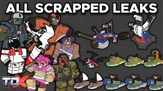 TDX All SCRAPPED Dev Stream Leaks Summarized - Tower Defense X Roblox