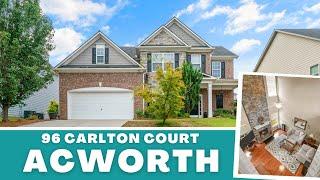 Just Listed in Acworth by Jenny Smith and Associates at 96 Carlton Court