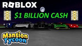  $1 BILLION  - ROBLOX (MANSION TYCOON)