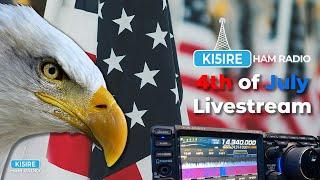 4TH OF JULY HAM RADIO LIVESTREAM Let's Make Some Contacts!