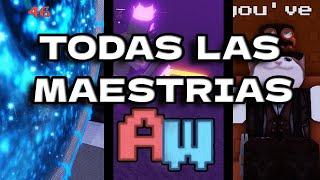 Como Conseguir Todas (no todas) las Maestrías en Ability Wars | roblox