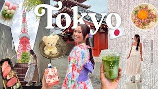 TOKYO TRAVEL VLOG  Food tour, teamLab Borderless, Kimono rental | Summer Girls Trip pt. 4