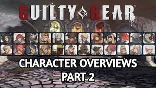 (SEE PINNED COMMENT) Guilty Gear Strive Character Overviews | Part 2 (Pot, Faust, Millia, Zato, Ram)