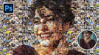 Create Mosaic Photo Effect in Photoshop!