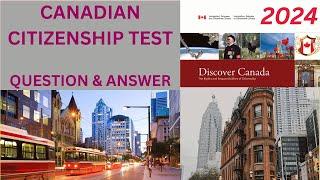 Practice 100 Civics MCQ Question for Preparation. Canadian Citizenship Test 2024 ||