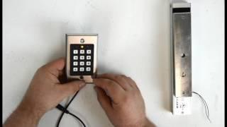 How to Control a Magnetic Lock from a Keypad