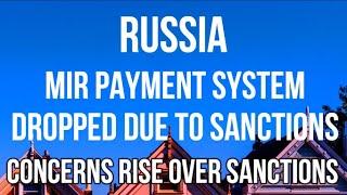 RUSSIAN MIR Payment System ABANDONED by Foreign Countries due to FEAR of SANCTIONS from The West