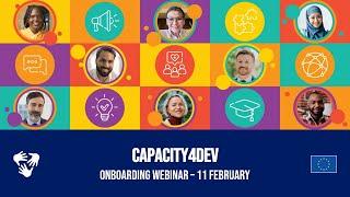 [February] Capacity4dev Onboarding Webinar