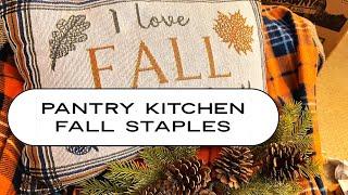 Stocking Up The Fall Kitchen & Pantry / Meat, Veggies & Basic Pantry Items / Low Budget