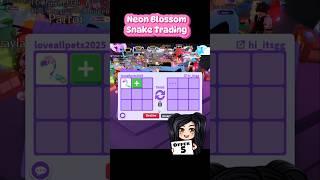 Trading The New Neon Blossom Snake January 2025 Adopt Me 