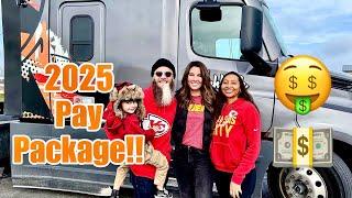 072 New  Lease Purchase 2025 Pay Package at Hirschbach! Trucking Vlog!