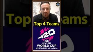 AB de Villiers on T20 World Cup 2024: एबी डिविलियर्स ने बताया Top 4 teams के नाम |  #shorts