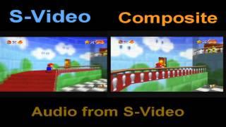 S-Video vs Composite || Nintendo 64