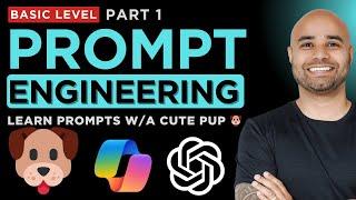 Prompt Engineering Explained with Images | Learn Prompting Using a Cute Dog Theme 