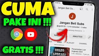 DAPAT 1,4 RIBU SUBS SEHARI CUMA SETTING PAKE INI !! Cara Menambah Viewer dan Subscriber Youtube 2023