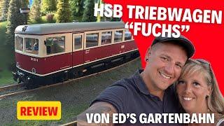 Der HSB Triebwagen Fuchs von EDs Gartenbahn /Modellbau/ LGB Gartenbahn Modelleisenbahn #160