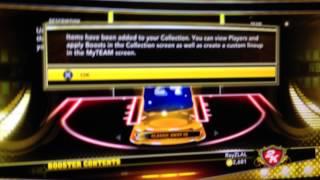 NBA 2K13: 6 Gold Pack Openings