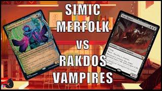 Kindred Showdown! | Simic Merfolk vs Rakdos Vampires