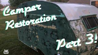 Camper Restoration Part 3! Building A Cozy Camper Interior!!