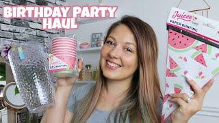 CHERRYZ BIRTHDAY PARTY HAUL | Sammy Louise